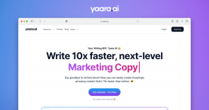 Yaara AI writing tool